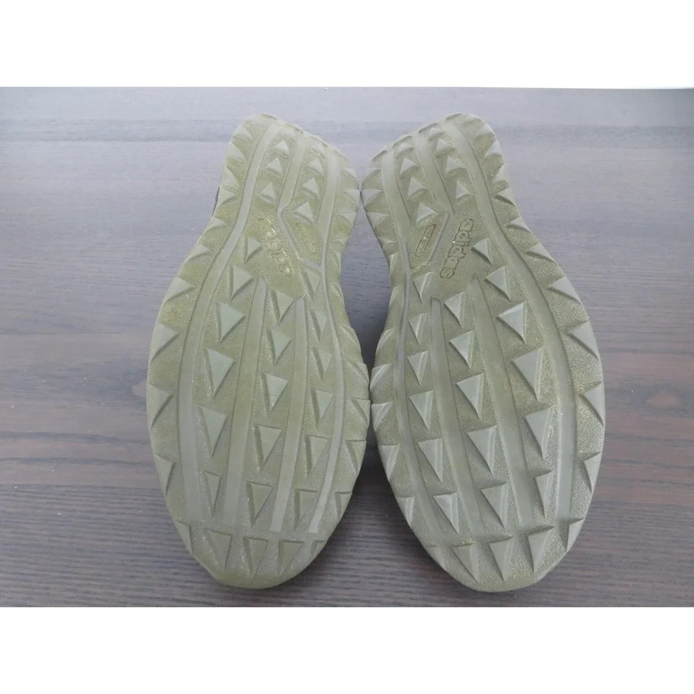 Adidas Questar Trail Shoes Mens Size 10.5 Green Trail Running Sneakers BB7436